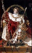 Jean Auguste Dominique Ingres Napoleon I on his Imperial Throne USA oil painting artist